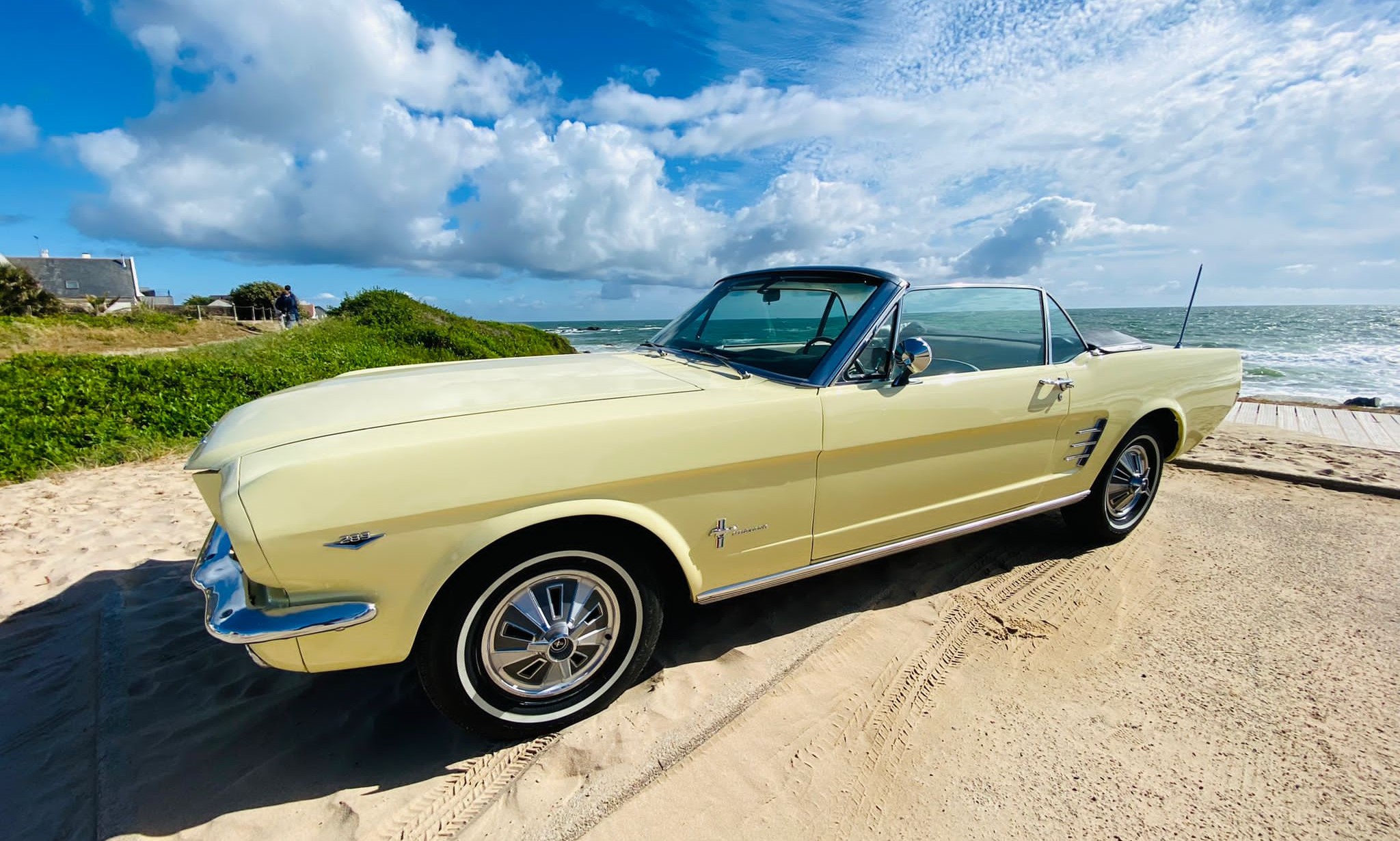 Location Ford Mustang cabriolet
